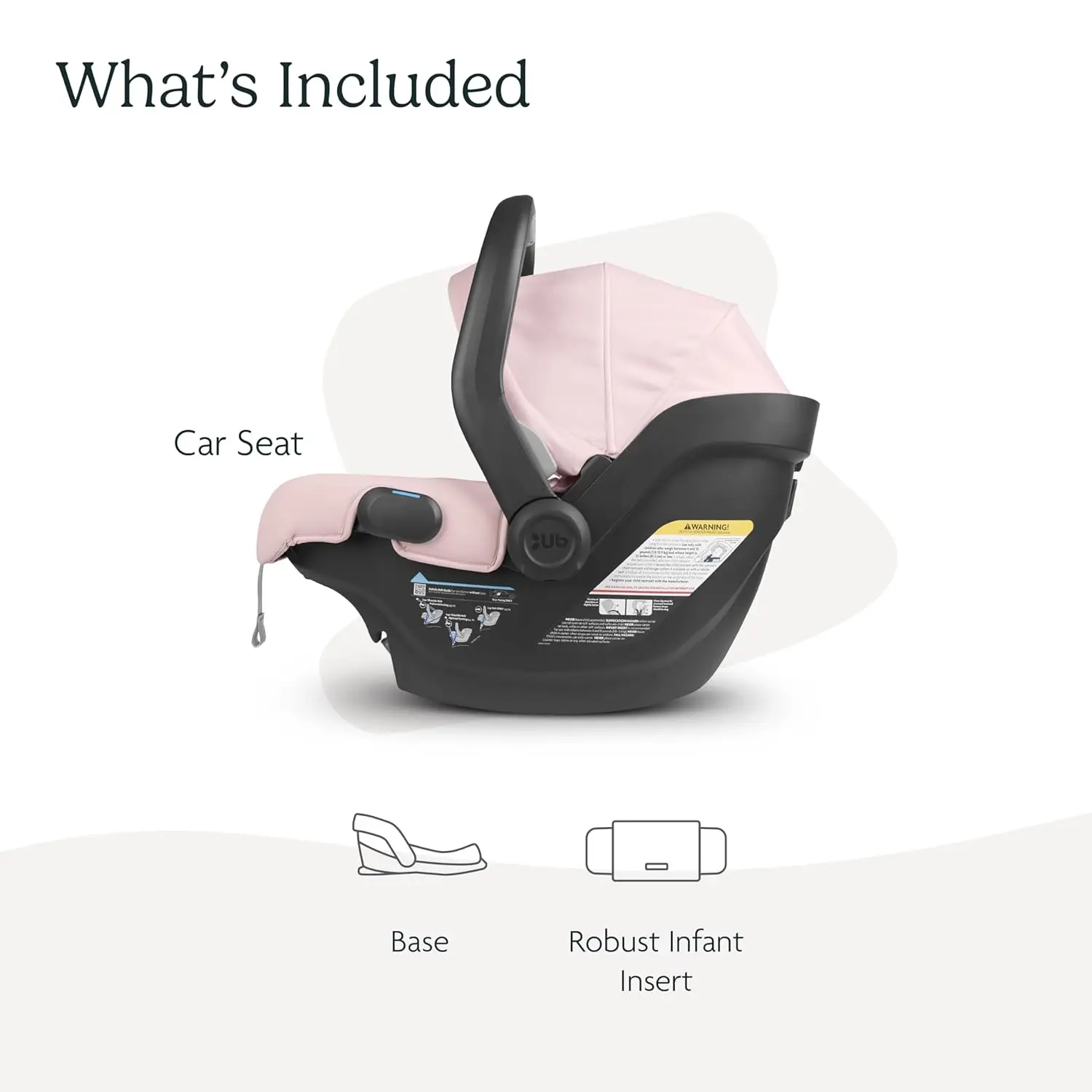 UPPAbaby Mesa V2 Infant Car Seat/Easy Installation/Innovative SmartSecure Technology/Base + Robust Infant Insert Included/Direct