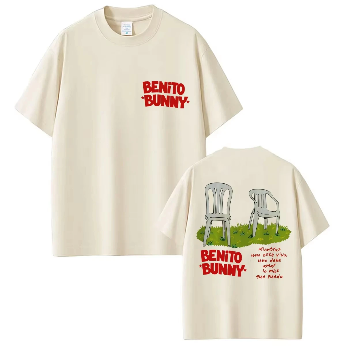 2026 Hot Sale Rapper Bad Bunny Debi Tirar Mas Fotos DTMF Tour T-shirt Unisex Fashion Hip Hop Music T Shirt Harajuku Punk T-shirt