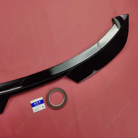 Bakre takspoiler för Seat Leon MK2 1P Leon 2 Tsi Tdi 4-dörrars halvkombi 2009-2012 Facelift bagageutrymme bak bak vinge karosserikit trimning 6 best sales Seat Leon 1p spoiler - №1