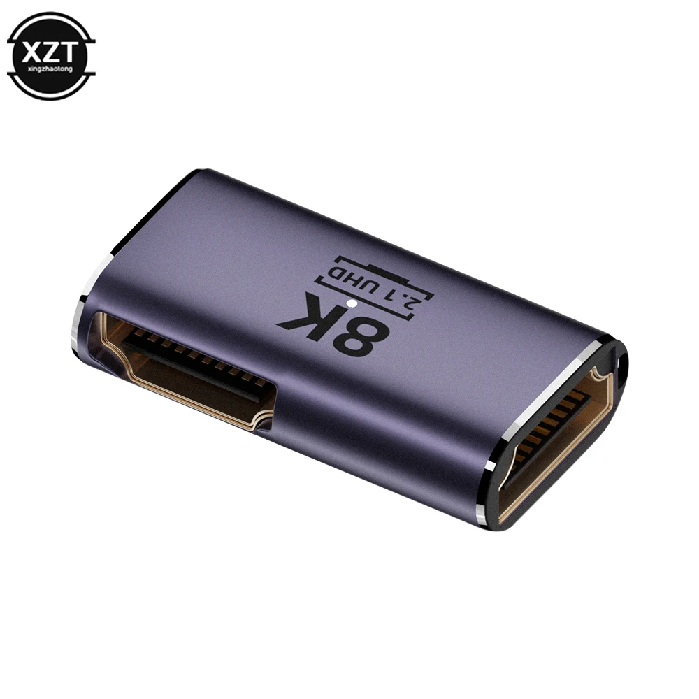 HDMI-Compatible DP Adapter 90 Degree Right Angle MiniDP Male To Female Converter 8K 60HZ Connector Mini HDMI-compatible Extender