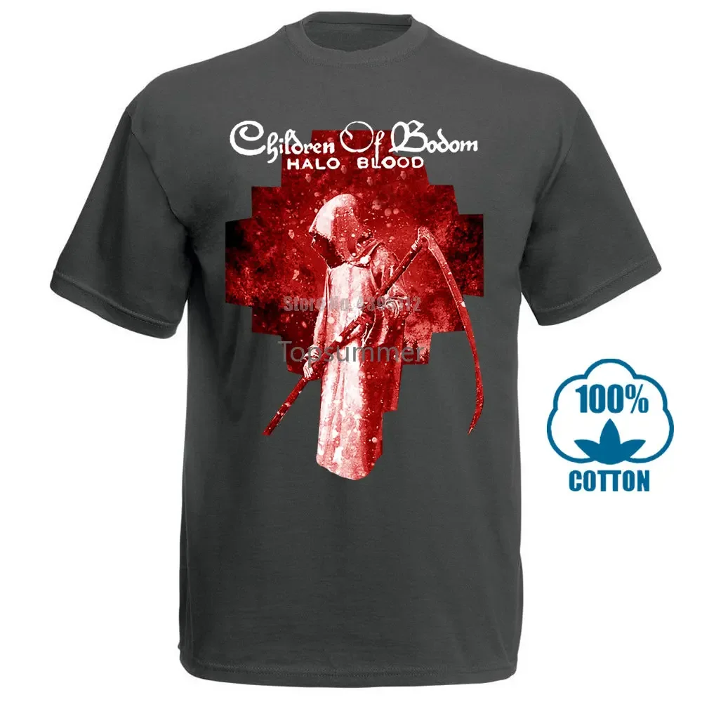 Men T Shirt Children Of Bodom Fashion Black Tee Tops T Shirt Novelty Tshirt Women