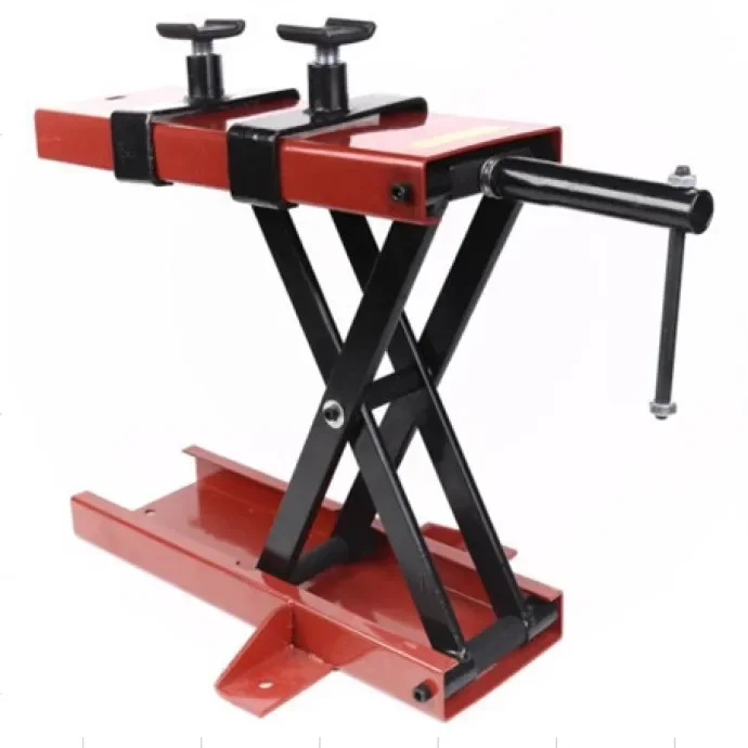 

Scissor Hoist Jack 500kg Wide bracket center jack Lifting repair bike cruiser travel motorcycle dirt bike