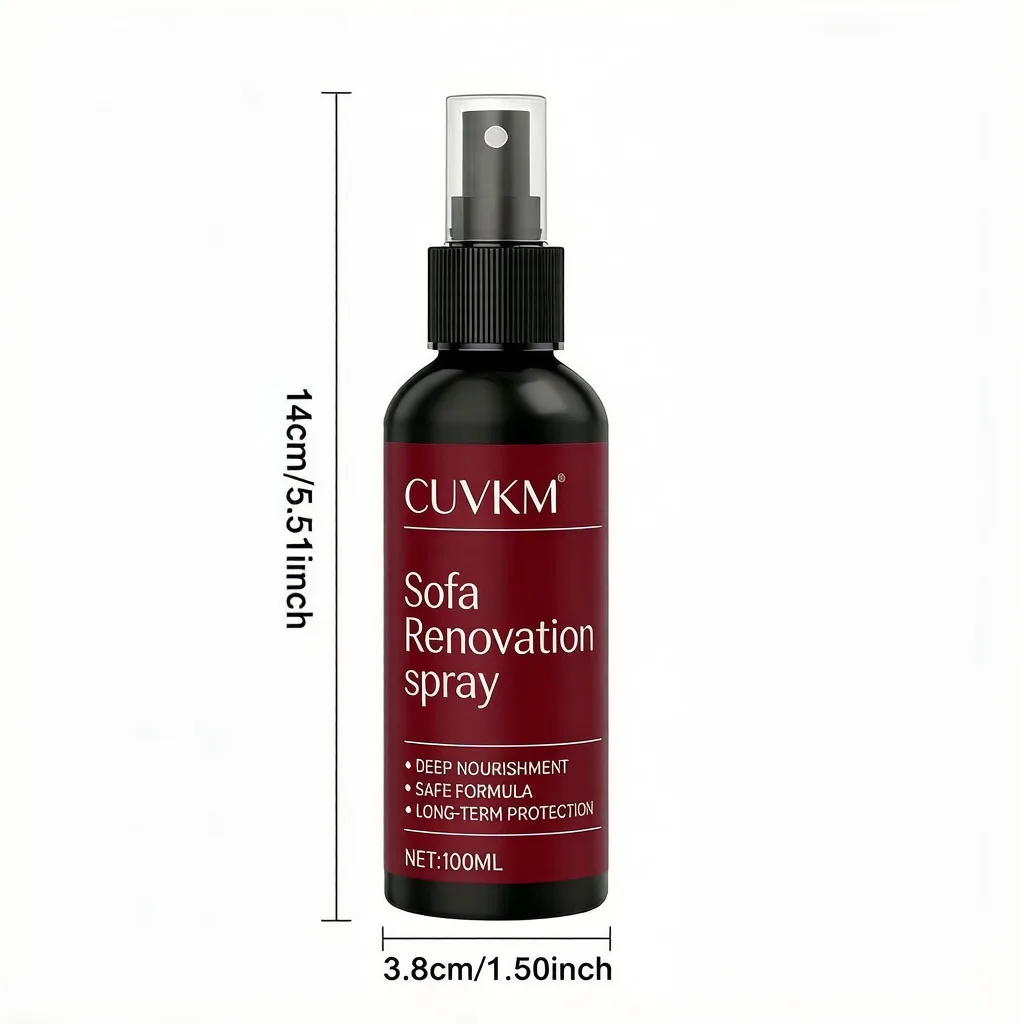 Sofa Renovation Spray, Deep Nourishment & Long-Term Protection, Safe Formula Fabric Sofa Cleaner & Restorer, Revitalize Sofa's B