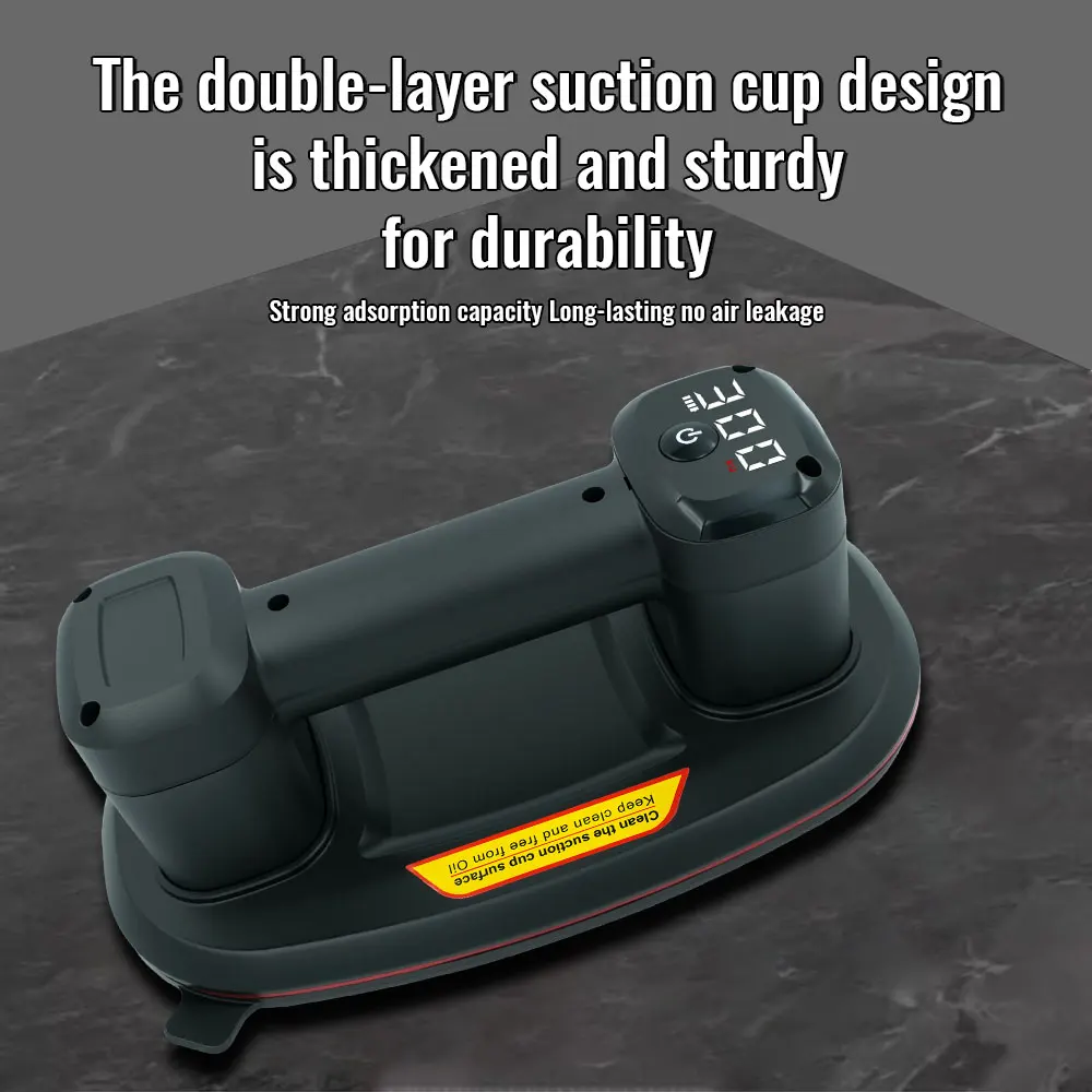 Electric sucker P9.Dual motors300KG weight bearing. Movable tile, large glass,smooth plane.Handling auxiliary tool in the winter