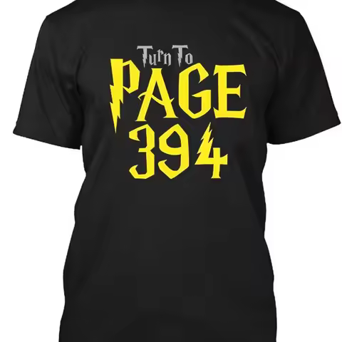 Nwt Turn To Page 394 Funny Art Meme Retro Vintage T Shirt Size S 4Xl