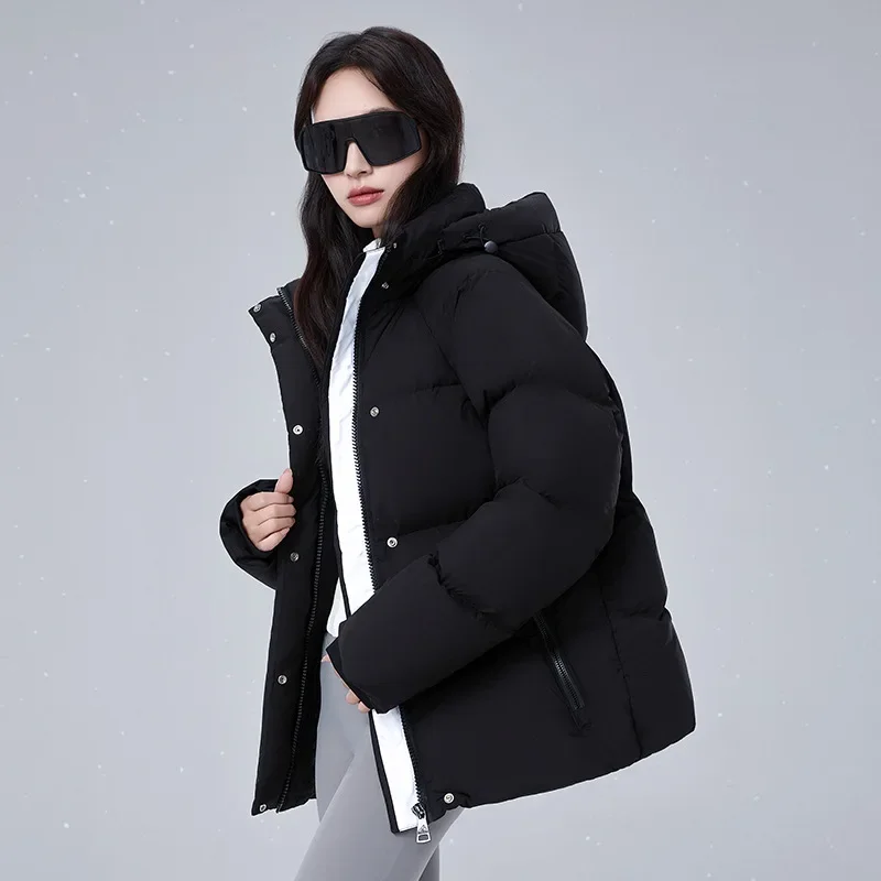 Down jacket short ultra-light puff bread jacket fashionable and versatile to keep warm