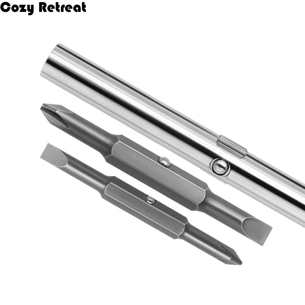 

PH1 PH2 Double-ended Screwdriver Extension Rod Slotted Screwdriver Set Cross Interchangeable Repair Tools Computer