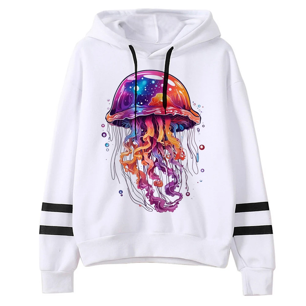 Jellyfish hoodies women aesthetic funny gothic Kawaii tracksuit female harajuku Hooded Shirt