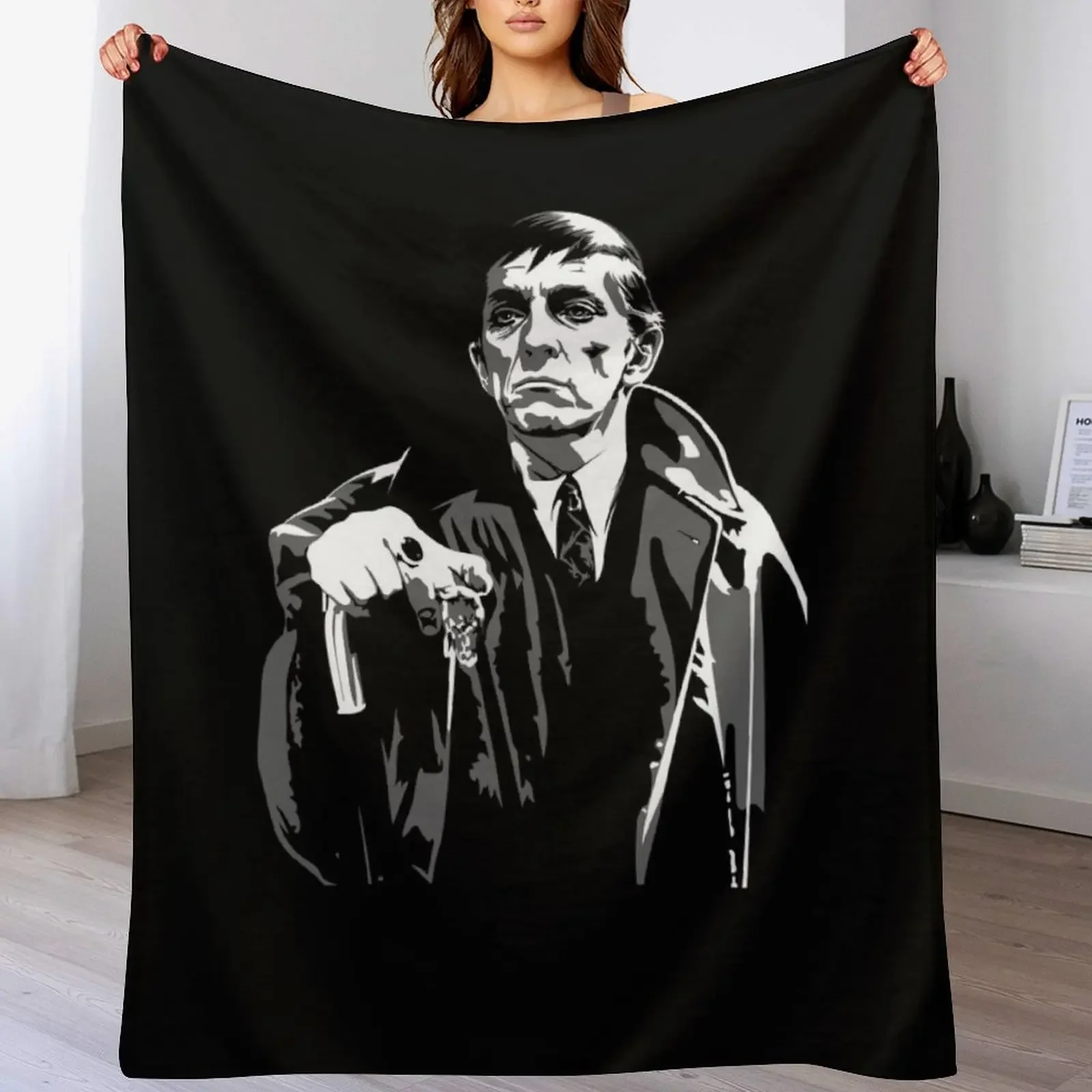 Dark Shadows Barnabas Collins Throw Blanket Weighted Soft Decorative Sofas Blankets