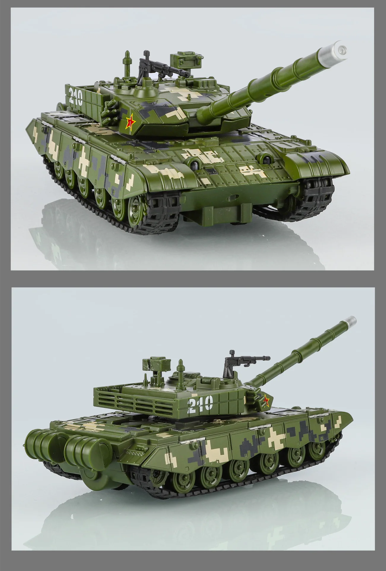 Scale 1/32 T99 Main Battle Tank Military Armored Diecast Alloy Simulation Vehicle Armed Car Model With Pull Back Sound Vehicles