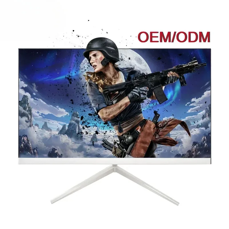 Monitor LED bianco Ips da 24/27/32 pollici 1080p 2k 165hz Monitor per PC da gioco desktop 1ms75 100 Vesa montabile Nero