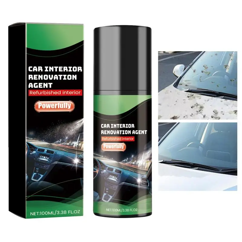 

100ml Powerful Car Interior Cleaning Spray Car Detailing Cleaning Essence Auto Interior Renovation Agent Vehicle Accessories