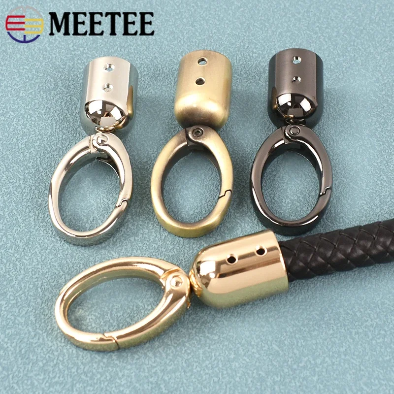 

2/4/10Pcs Meetee 15mm Metal Bag Straps Connector Hanger Buckle Handbag Strap Stopper Cord Hook DIY Decoration Hardware Accessory