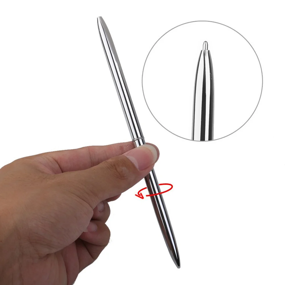 

Elegant Silver Signing Pen Set with Round Acrylic Holder for Wedding Guest Book Accessories Special Days Pen Holder