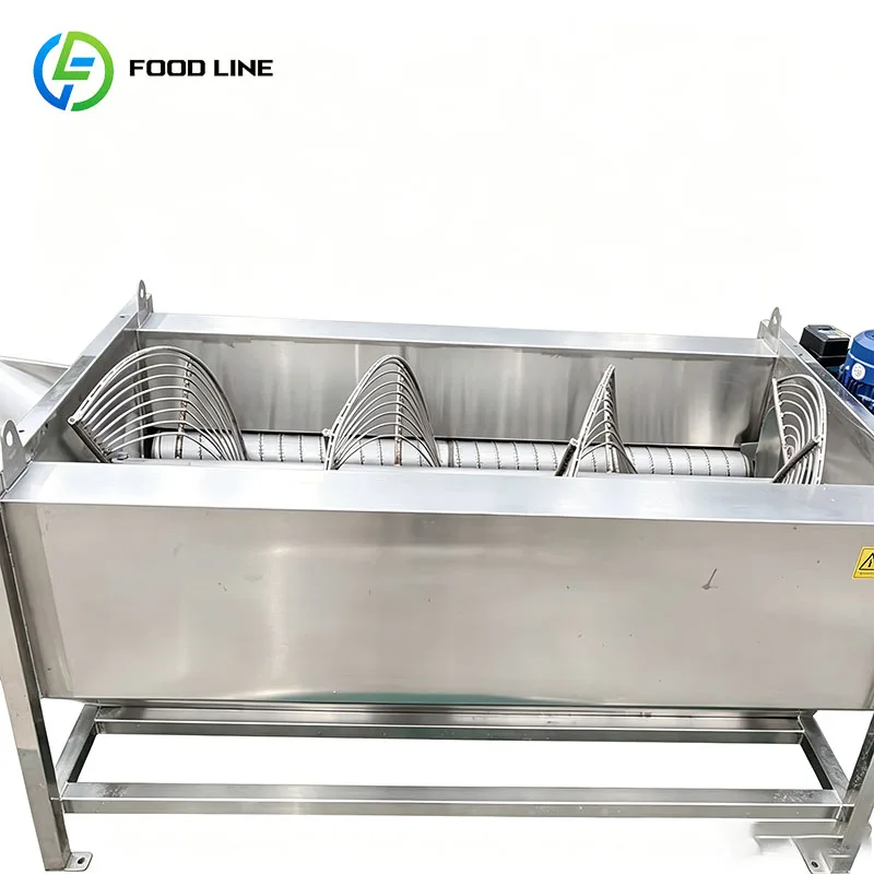 Commercial Cassava Peeling Machine Root Vegetable Peeler Potato Yam Taro Washer Customized