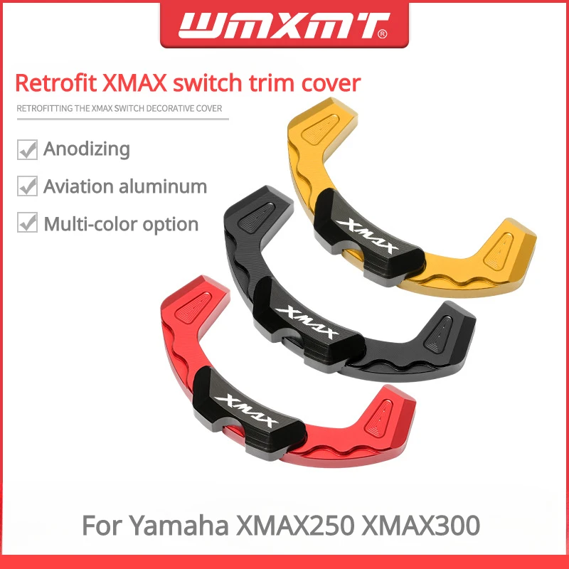 

For Yamaha XMAX300 XMAX250 X MAX XMAX 300 250 Motorcycle Accessories Electric Door Lock Decorative Cover