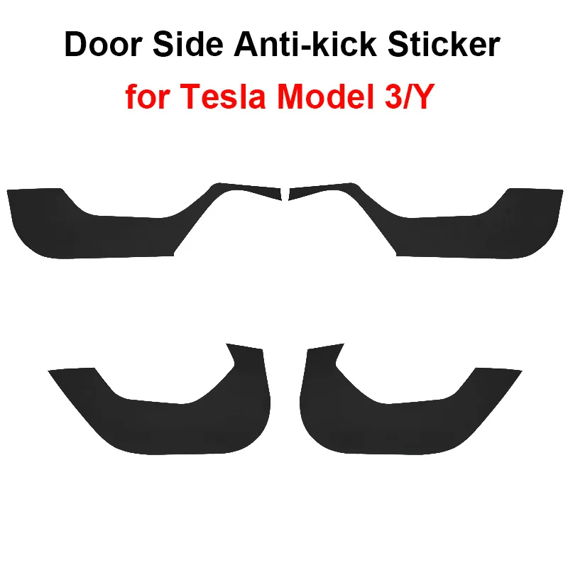 

for Tesla Model 3 Y Door Side Protector Sticker Front Seat Seat Side Protection Cover Highland New Model3 2024 Decor Accessories