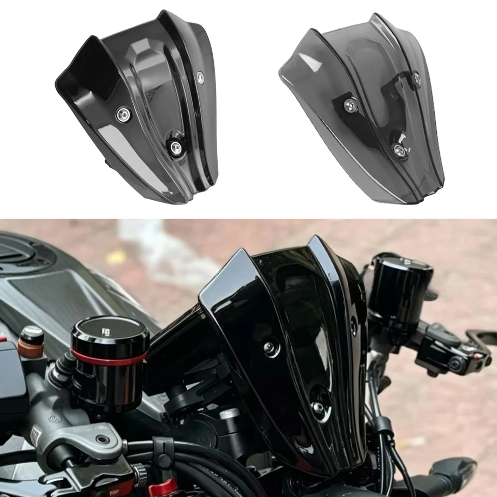 For 390Duke Windscreens 2024 2025 2026 1290 SUPER DUKE R RR 2020 2021 2022 2023 Motorcycle Windscreen Headlight Wind Deflectors