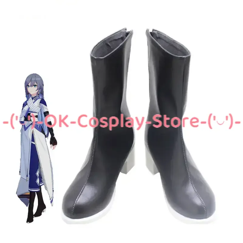 

Game Honkai Impact 3 Fu Hua Cosplay Shoes Halloween Carnival Boots Cosplay Prop PU Leather Shoes Custom Made