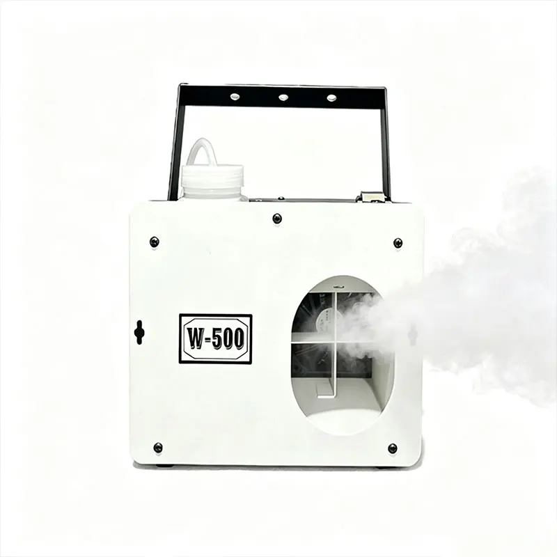 500W Universal Voltage DMX Remote Control Haze Machine Electric Iron Mist Blower for Birthday Parties And Small KTV Rooms