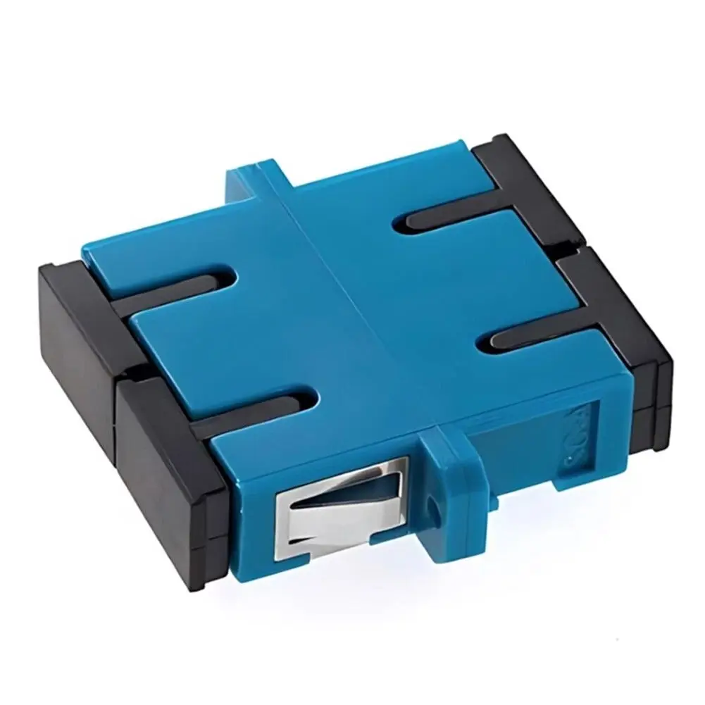 10PCS SC to SC Duplex Fiber Optic Coupler Female to Female Adapter Single Mode Multimode Compatible SC Fiber Connector