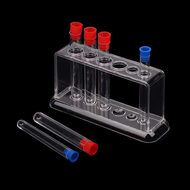 1Set Laboratory Tube Holder Kit Stand Precipitation Tube Test Tubes School Supplies Tool