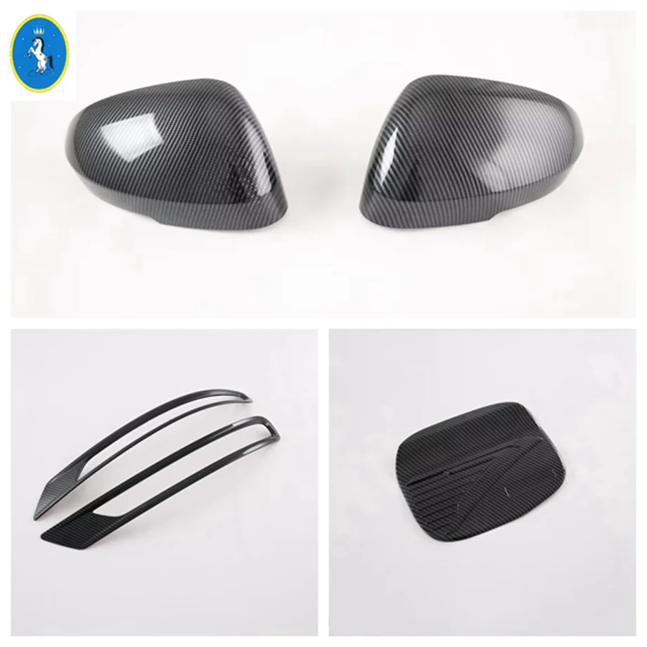 

Car Rearview Mirror / Rear Fog Lights Lamp / Oil Gas Tank Cap Cover Trim For Mitsubishi Outlander 2023 2024 2025 ABS Accessories