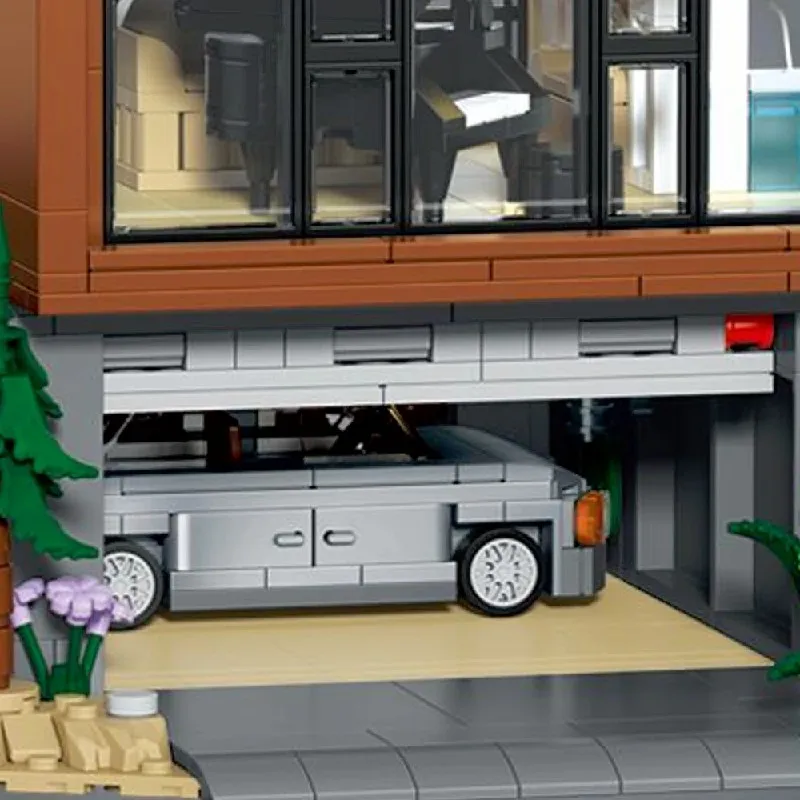 2813 قطعة مجموعات مباني منزل قصر مصاص دماء الفيلم ، شقة المدينة العمارة وحدات بنة التجمع أطقم منمذجة ، الكبار #3