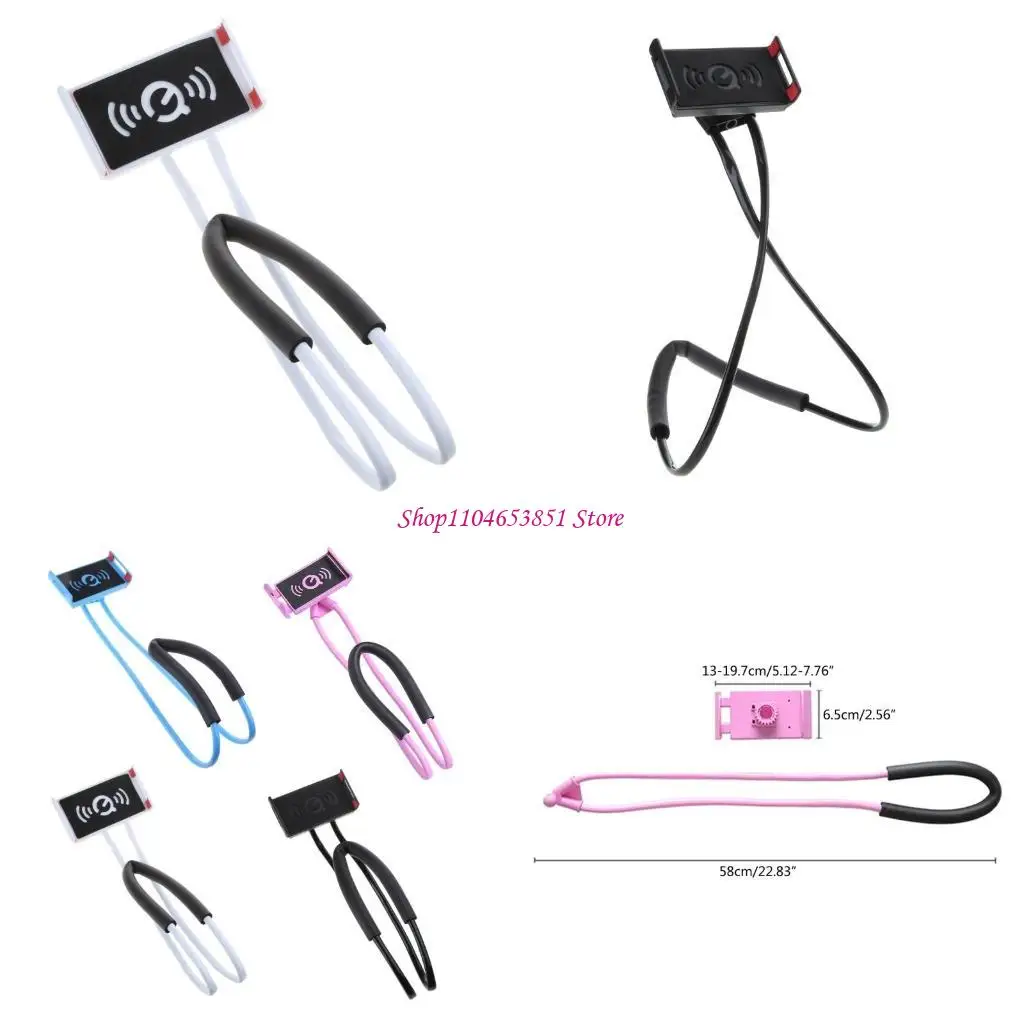 

Universal Lazy Hanging Mobile Cellphone Neck Support Bracket Stand Mount Holder