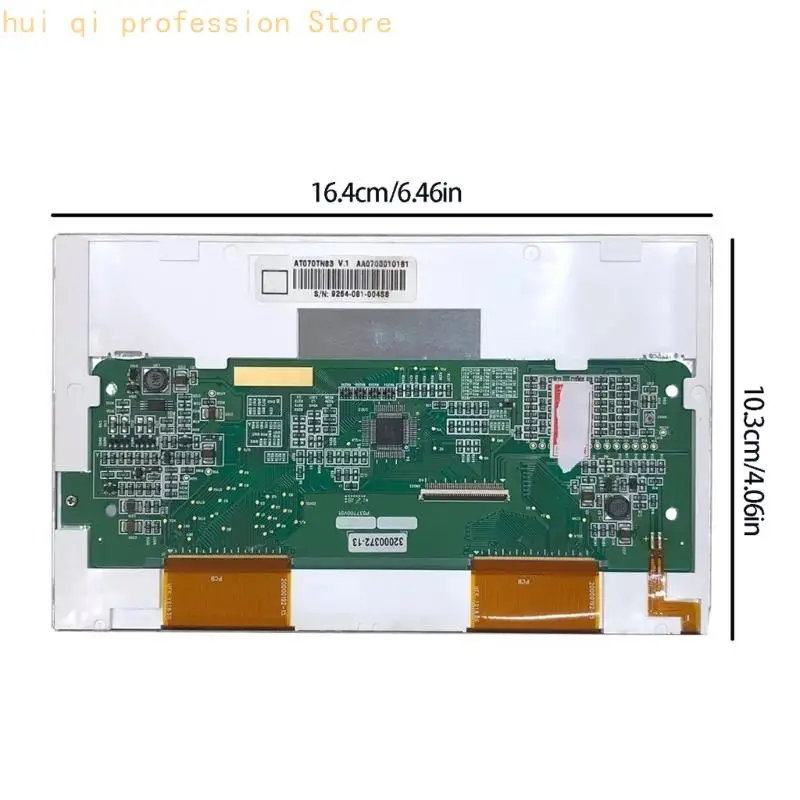 Klarer und heller 7-Zoll-LCD-Bildschirm AT070TN83 mit einer Auflösung von 800 x 480, leistungsstarker Fahrzeugbildschirm für – Detail 6
