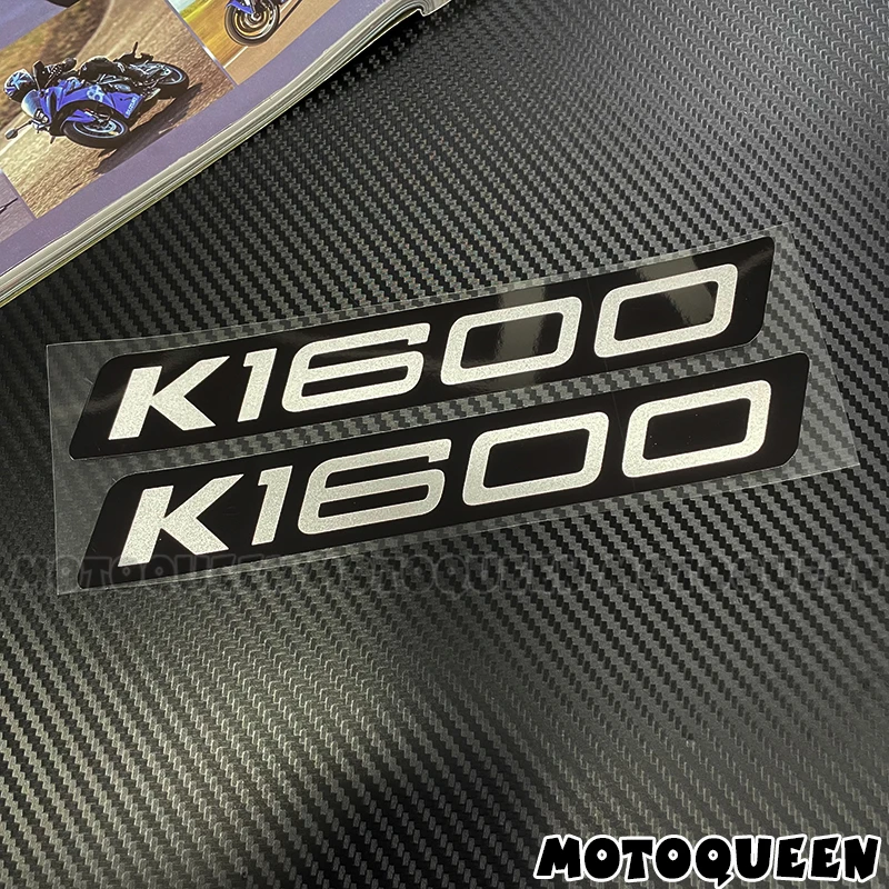 For BMW K1600 GTL K1600GTL 2X Motorcycle Fairing Body Tank Pad Side Wheel Rims Emblem Logo Decoration Reflective Decals Stickers