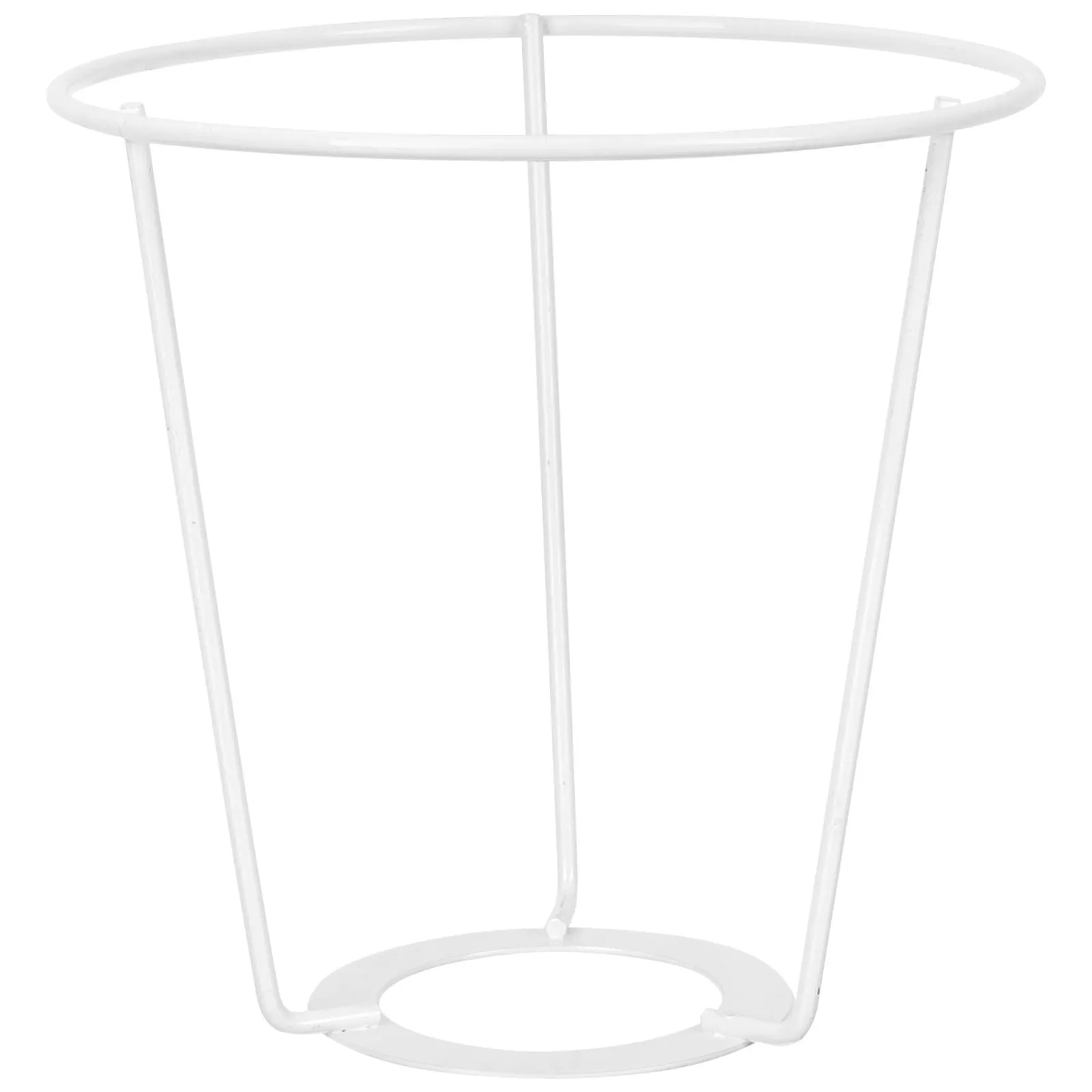Lampshade Frame E27 Socket Iron Wire Shade Ring Strong Lamp Shade Holder Light Cage Guard for Wall Desk Lamps Lampshade Frames