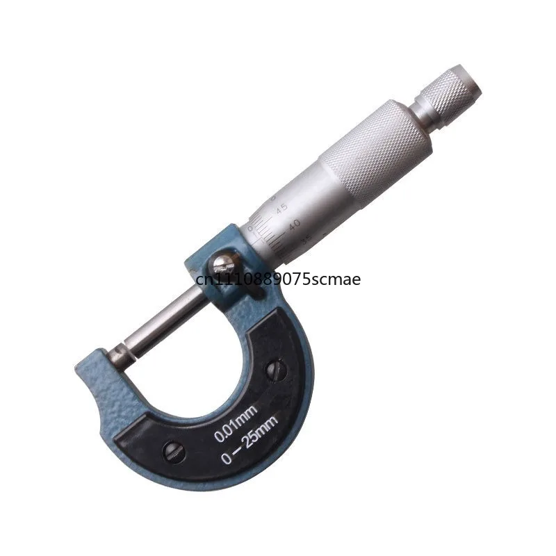 Outside micrometer thread scale micrometer centimeter micrometer 0-25MM
