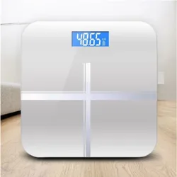 Smart Weight Scale High Sensitivity Automatic Thickened Tempered Glass Digital Bathroom Scale Household Glass Cross Body Scale