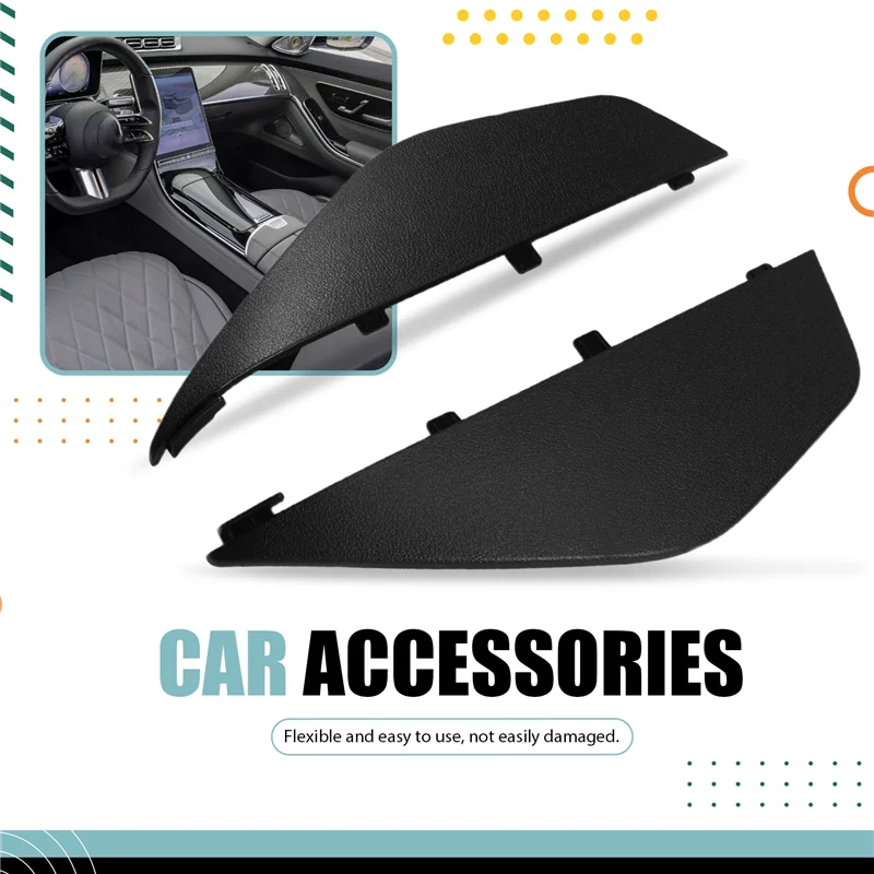 

Car For S-Class W223 2021-2025 1Pair Seat Side Guard Height Adjustment Cover Plate A2239190701 A2239190801