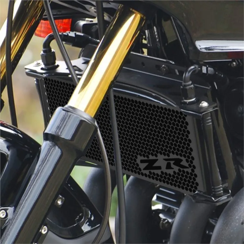 For KAWASAKI ZR7 ZR7S ZR-7 ZR 7S ZR 7 1999 2000 2001 2002 2003 2004 Motorcycle Radiator Grille Cover Oil Cooler Guard Protetor