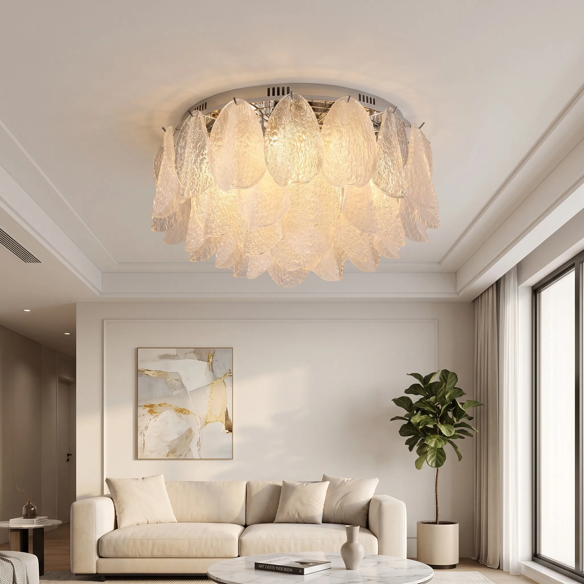 French, medieval, creamy, European, light luxury ceiling light, living room, bedroom, dining room, study, foyer, shop, hotel lig