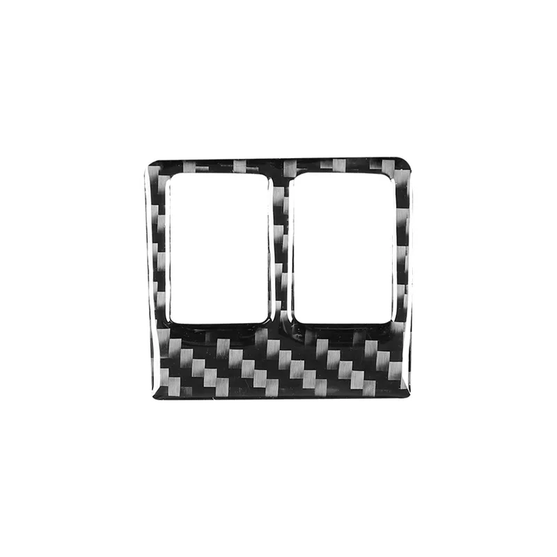 For Lexus GS 2013-2019 Interior Accessories Carbon Fiber Car Parking Radar Sunshade Switch Trim Cover Decoration Frame Stickers
