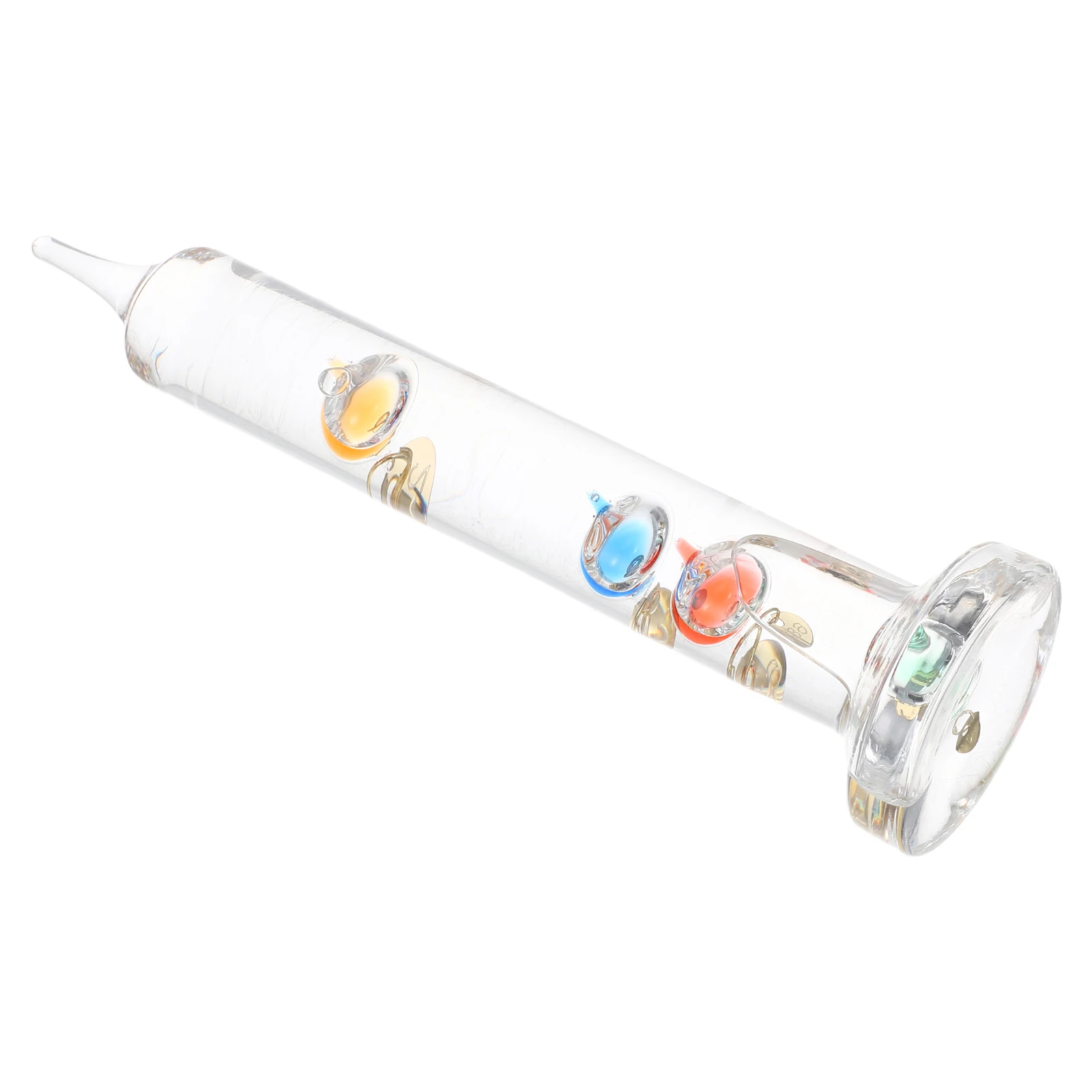 غاليليو ميزان الحرارة سطح المكتب زخرفة كرة ملونة كرة عائمة داخلي أصدقاء العائلة الحاضر مئوية ديكور المنزل