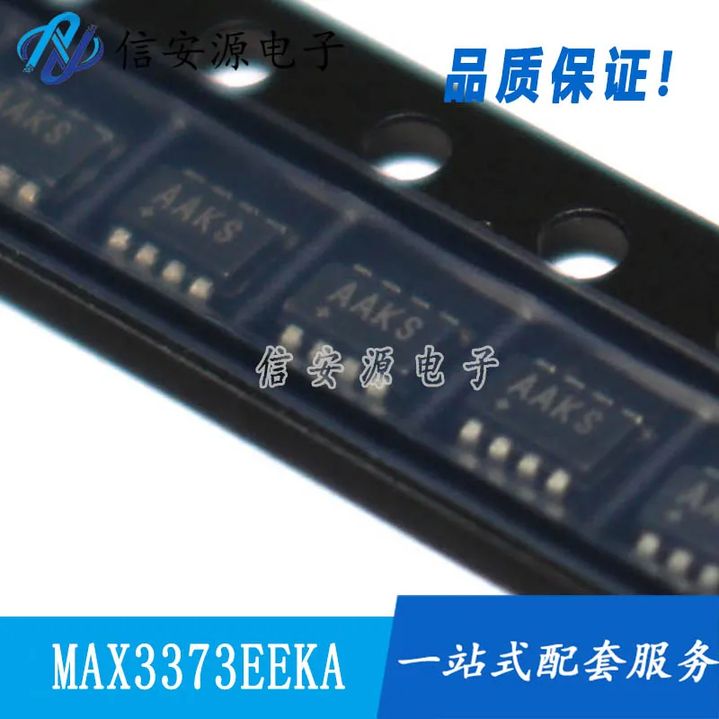 10pcs 100% orginal new  MAX3373EEKA+T Printing: AAKS SOT-23-8 Voltage level translation