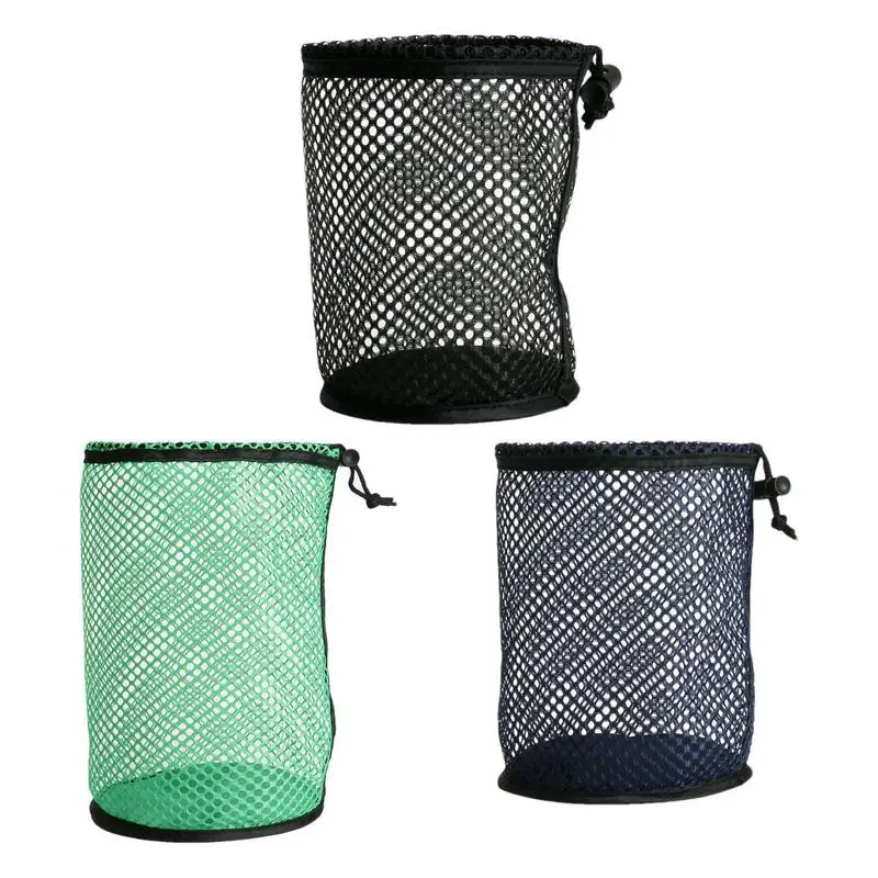 New Golf Mesh Bag Nylon Storage Solid Mesh Net Bags Practical Golf Accessories Super Large Capacity Can Hold 12 25 50 Pcs Ball