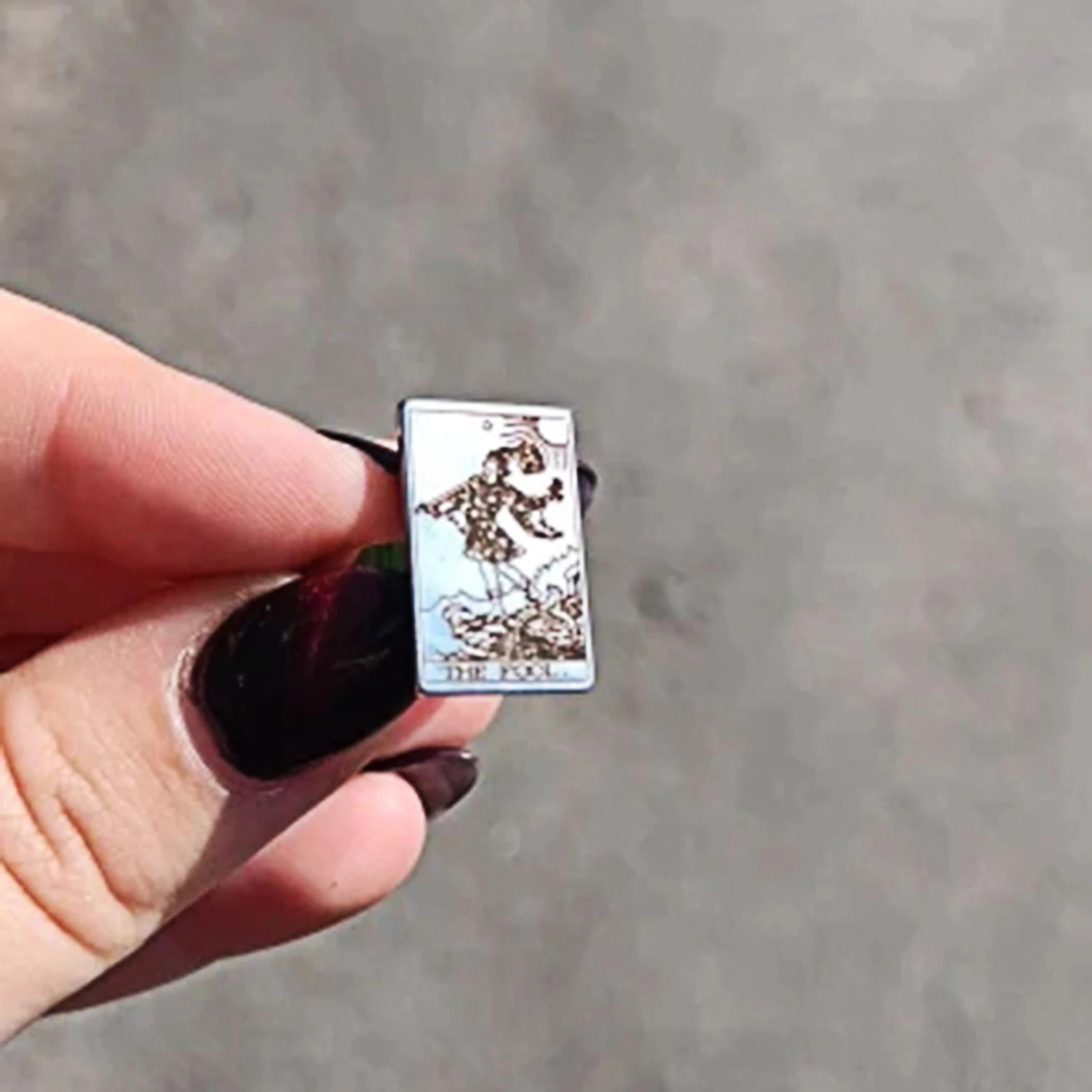 Dawapara Tarot Card Golden Ring for Women Stainless Steel Vintage Wedding Couple Rings Horoscope The Major Arcana Jewelry image 4
