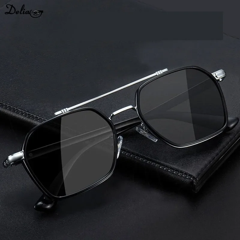 Intelligent Photochromic Sunglasses for Men Professional Day Night Driver Fishing Sunglasses Retro Luxury Design Glasses Vintage