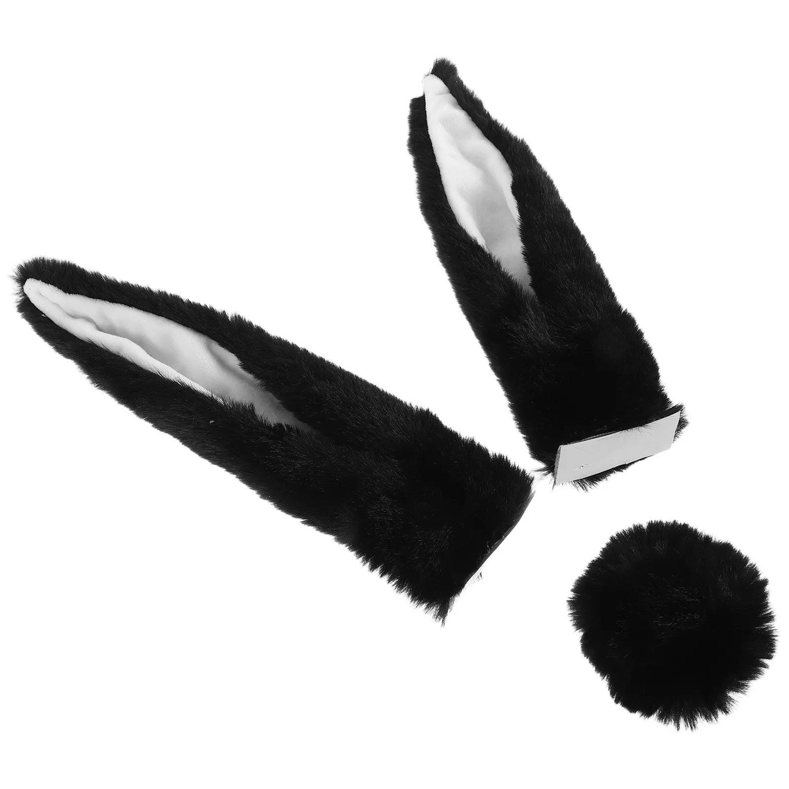 1Set Decorative Ears Bunny Ears Detachable Motorcycle Scooter Ski Electric Bike Accessories Cute Animal