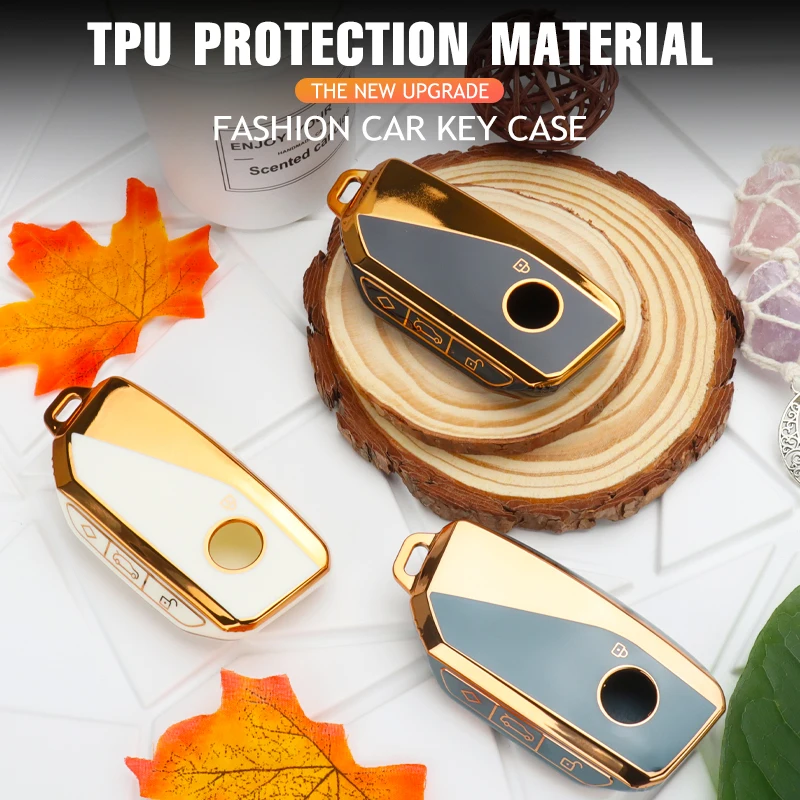 Neue Weiche TPU Auto Schlüssel Fall Abdeckung Shell Fob Für BMW i7 X7 G07 LCI iX I20 X1 U11 7 serie G70 G09 XM U06 G81 M3 2023 Zubehör