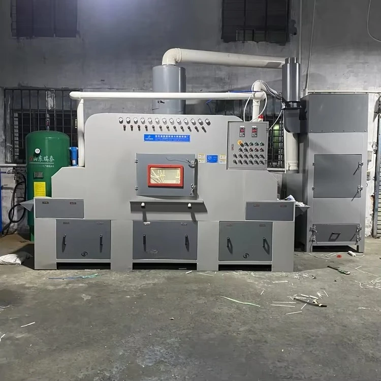 Sandblaster Top Sale Automatic Conveyor Belt Sandblasting Machine with CE Customized Blasting Sandblast Machine