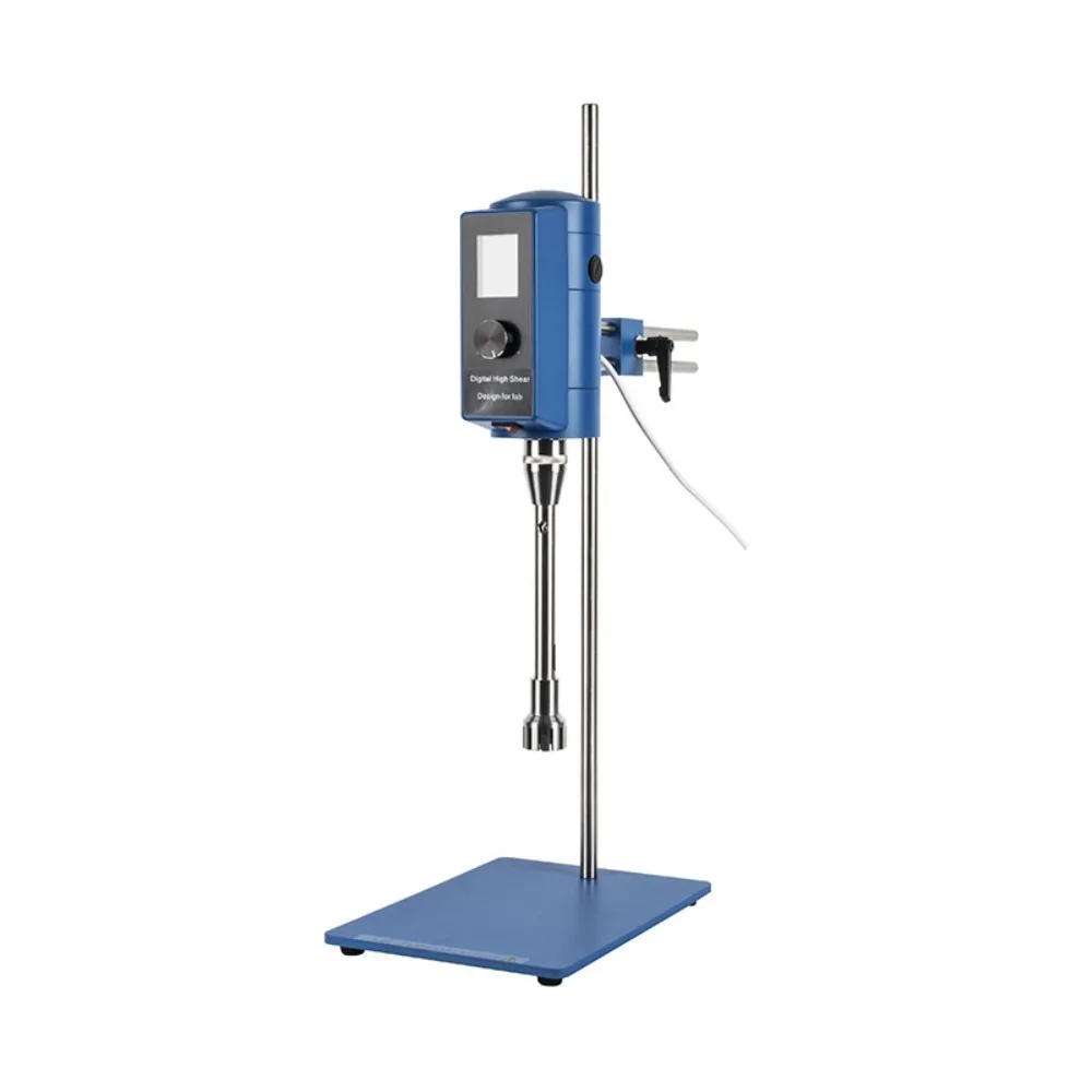 THF-500 Digital High Speed High Shear Dispersing Emulsifier Homogenizer Disperser Crushing Mixer 12-36G Dispersion Homogenizer