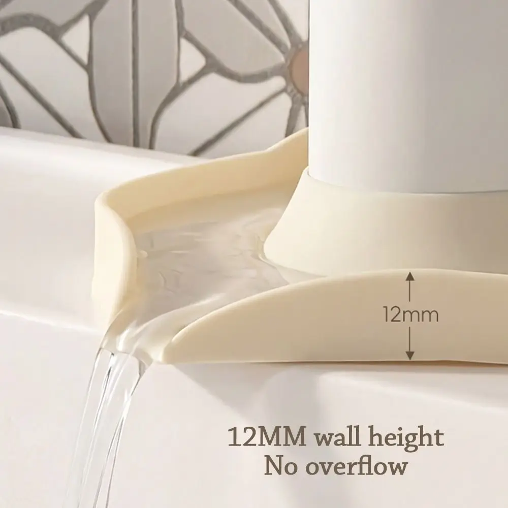 Portable Cat-Shaped Drainage Mat Quick Drainage Multifunctional Faucet Drip Tray Silicone Anti-Splash Mat Kitchen Sink