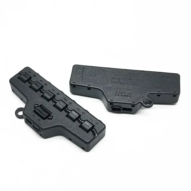 Port Hub for Scale Model Lights Connection, 3/6 Ports Distribution, Port Sharing Box/Distributor, 1PC for Railway Layout Diaroma