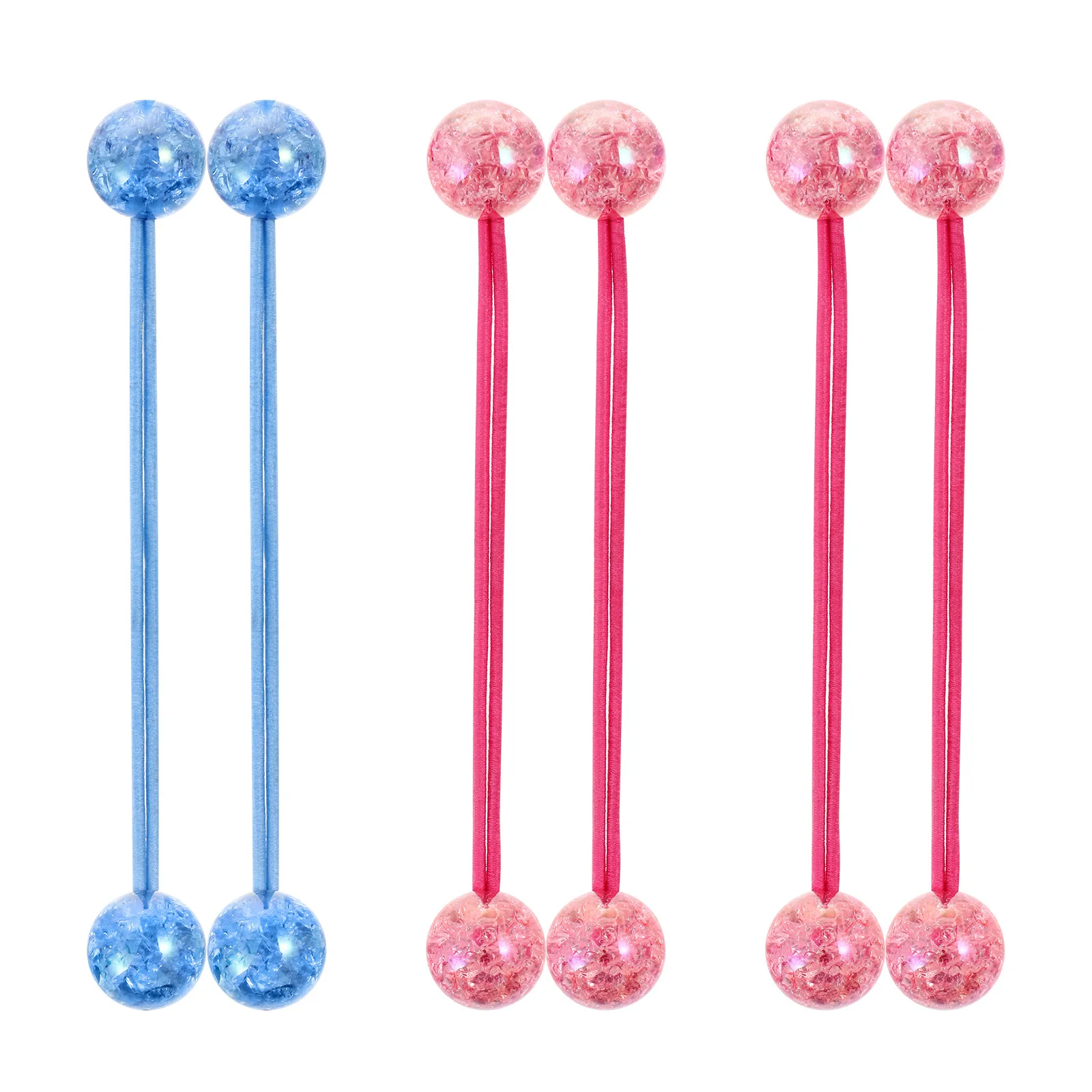 

Ropes Elastic Ponytail Holders For Women Girls Thick Thin Hair Daily Party Wear Hair Accessories Decorative Tie Bands